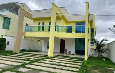 Imagem: A casa em condomínio possui 5 Dormitórios, 5 Banheiros, 5