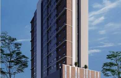 Imagem: O apartamento possui 1 Dormitório, 1 Banheiro, 1 Vaga na garagem