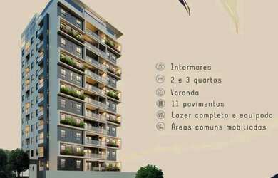 Imagem: O apartamento possui 2 Dormitórios, 2 Banheiros, 1 Vaga na