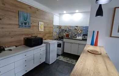 Imagem: O studio possui 2 Dormitórios, 1 Banheiro, 1 Vaga na garagem