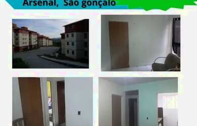 Imagem: O apartamento possui 2 Dormitórios, 1 Banheiro, 1 Vaga na garagem