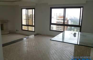 Imagem: O apartamento na cobertura possui 4 Dormitórios, 4 Banheiros