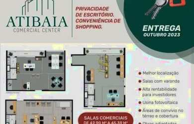 Imagem 12: Sala à venda, 45 m² por R$ 323.000,00 - Atibaia Jardim - Atibaia/SP