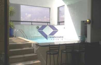 Imagem: O apartamento na cobertura possui 3 Dormitórios, 4 Banheiros