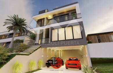 Imagem: A casa em condomínio possui 3 Dormitórios, 3 Banheiros, 4