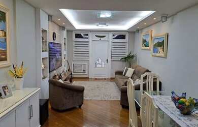 Imagem: A casa em condomínio possui 4 Dormitórios, 3 Banheiros, 2