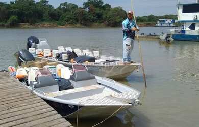 Imagem: O depósito possui 500m² de Área e está localizado em Jardim
