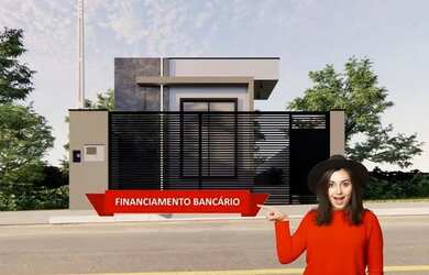 Imagem: A casa em condomínio possui 3 Dormitórios, 2 Banheiros, 2