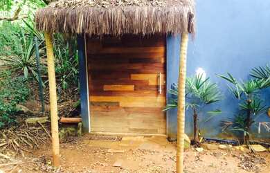 Imagem: A casa em condomínio possui 2 Dormitórios, 2 Banheiros e