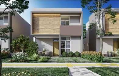 Imagem: A casa em condomínio possui 3 Dormitórios, 4 Banheiros, 2