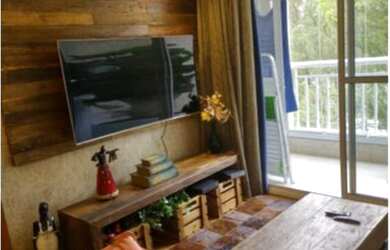 Imagem: O apartamento possui 2 Dormitórios, 2 Banheiros, 1 Vaga na