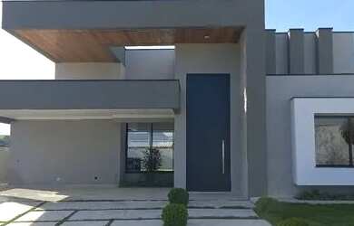 Imagem: A casa em condomínio possui 3 Dormitórios, 3 Banheiros, 5