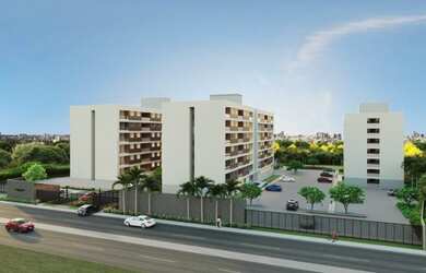 Imagem: O apartamento possui 3 Dormitórios, 2 Banheiros, 1 Vaga na