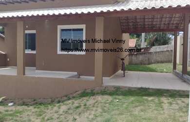 Imagem 1: CASASAQUAREMA. Piscina, Churrasqueira, Varandae75m² de Área