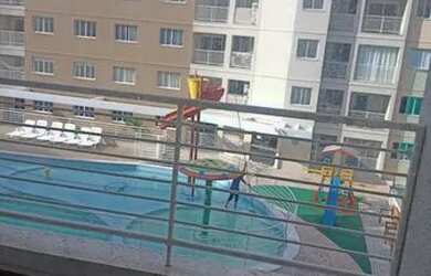 Imagem: O apartamento possui 2 Dormitórios, 2 Banheiros, 1 Vaga na