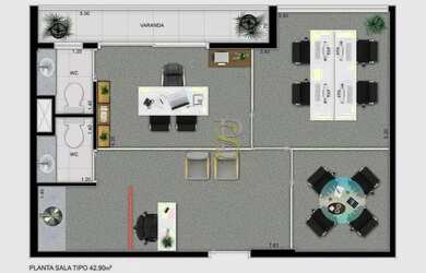 Imagem 10: Sala à venda, 45 m² por R$ 323.000,00 - Atibaia Jardim - Atibaia/SP