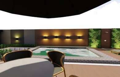 Imagem 10: Sobrado de Luxo 4 Suítes, 530 m² c/ lazer no Condomínio Caribe