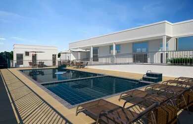 Imagem: A casa em condomínio possui 2 Dormitórios, 1 Banheiro, 1 Vaga