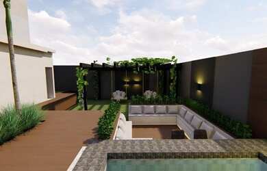 Imagem 6: Sobrado de Luxo 4 Suítes, 530 m² c/ lazer no Condomínio Caribe