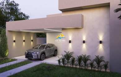 Imagem: A casa possui 3 Dormitórios, 3 Banheiros, 3 Vagas na garagem