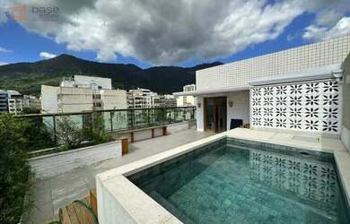 Imagem: O apartamento na cobertura possui 3 Dormitórios, 5 Banheiros