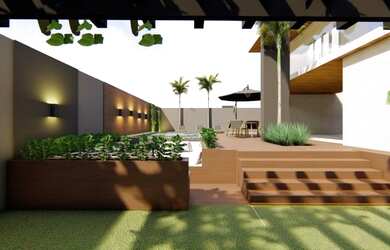 Imagem 14: Sobrado de Luxo 4 Suítes, 530 m² c/ lazer no Condomínio Caribe