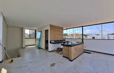 Imagem: O apartamento na cobertura possui 4 Dormitórios, 4 Banheiros