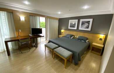 Imagem: O quarto possui 1 Dormitório, 1 Vaga na garagem e está localizado