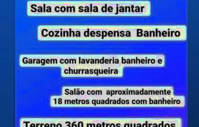 Imagem 4: Vendo está casa. Churrasqueira, Área de serviço, 360m² de Áreae5...