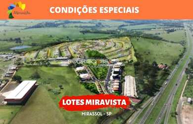 Imagem: O terreno possui 200m² de Área e está localizado em Mirassol