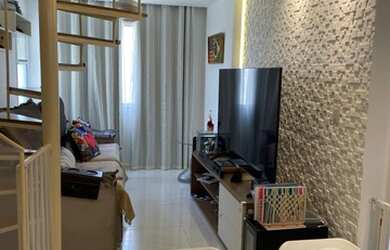 Imagem: O apartamento na cobertura possui 2 Dormitórios, 3 Banheiros