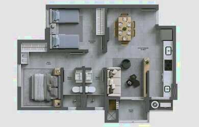 Imagem 9: Apartamento Novo com opcionais diferenciados, rebaixo em gesso, salão de jogos com espaço