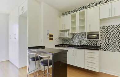 Imagem: A kitnet possui 1 Dormitório, 1 Banheiro, 26m² de Área e