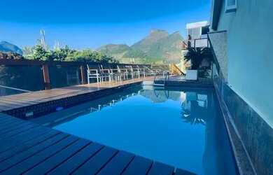 Imagem: O apartamento na cobertura possui 5 Dormitórios, 5 Banheiros