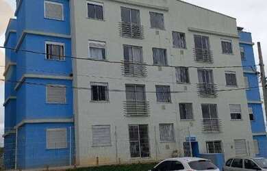 Imagem: O apartamento possui 2 Dormitórios, 1 Banheiro, 1 Vaga na garagem