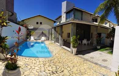 Imagem: A casa em condomínio possui 5 Dormitórios, 5 Banheiros, 3