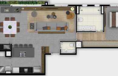 Imagem 16: Gardener Jardins Residencial em São Paulo no Brooklin Novo - Apartamento...