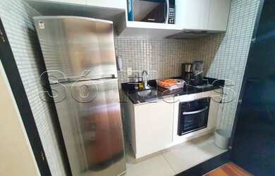 Imagem 5: Apto totalmente equipado próx a Av dos Bandeirantes e a Estação Campo Belo do Metrô