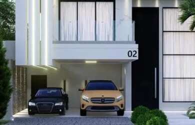 Imagem: A casa em condomínio possui 4 Dormitórios, 5 Banheiros, 4