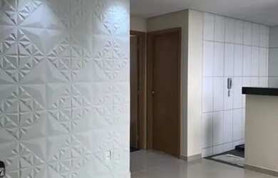 Imagem: O apartamento possui 2 Dormitórios, 1 Banheiro, 1 Vaga na garagem