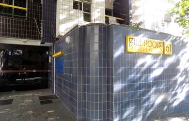 Imagem: O apartamento possui 1 Dormitório, 1 Banheiro, 1 Vaga na garagem