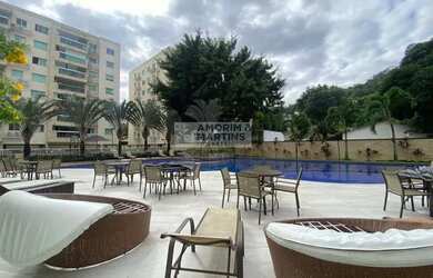 Imagem: O apartamento possui 2 Dormitórios, 2 Banheiros, 1 Vaga na