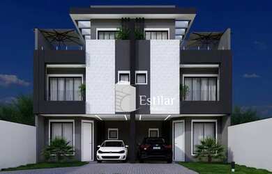 Imagem: A casa em condomínio possui 3 Dormitórios, 2 Banheiros, 1