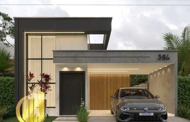 Imagem: A casa em condomínio possui 3 Dormitórios, 2 Banheiros, 1