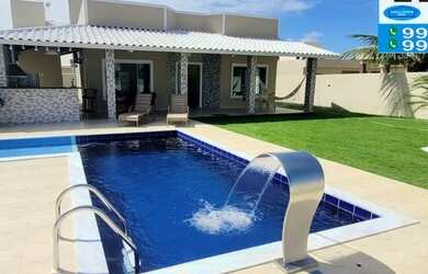 Imagem: A casa em condomínio possui 4 Dormitórios, 5 Banheiros, 3