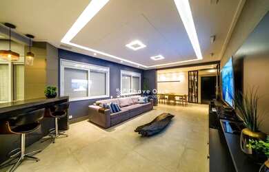 Imagem: O apartamento possui 3 Dormitórios, 4 Banheiros, 3 Vagas na