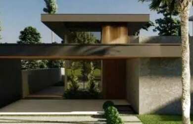 Imagem: A casa possui 3 Dormitórios, 4 Banheiros, 3 Vagas na garagem