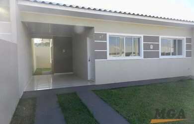 Imagem: A casa em condomínio possui 2 Dormitórios, 1 Banheiro, 2 Vagas