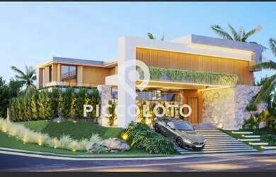 Imagem: A casa em condomínio possui 4 Dormitórios, 5 Banheiros, 4