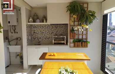 Imagem 6: Apartamento Alto padra VARANDA GOURMET com 3 dormitórios à venda, 110 m² por R$ 1.220.000